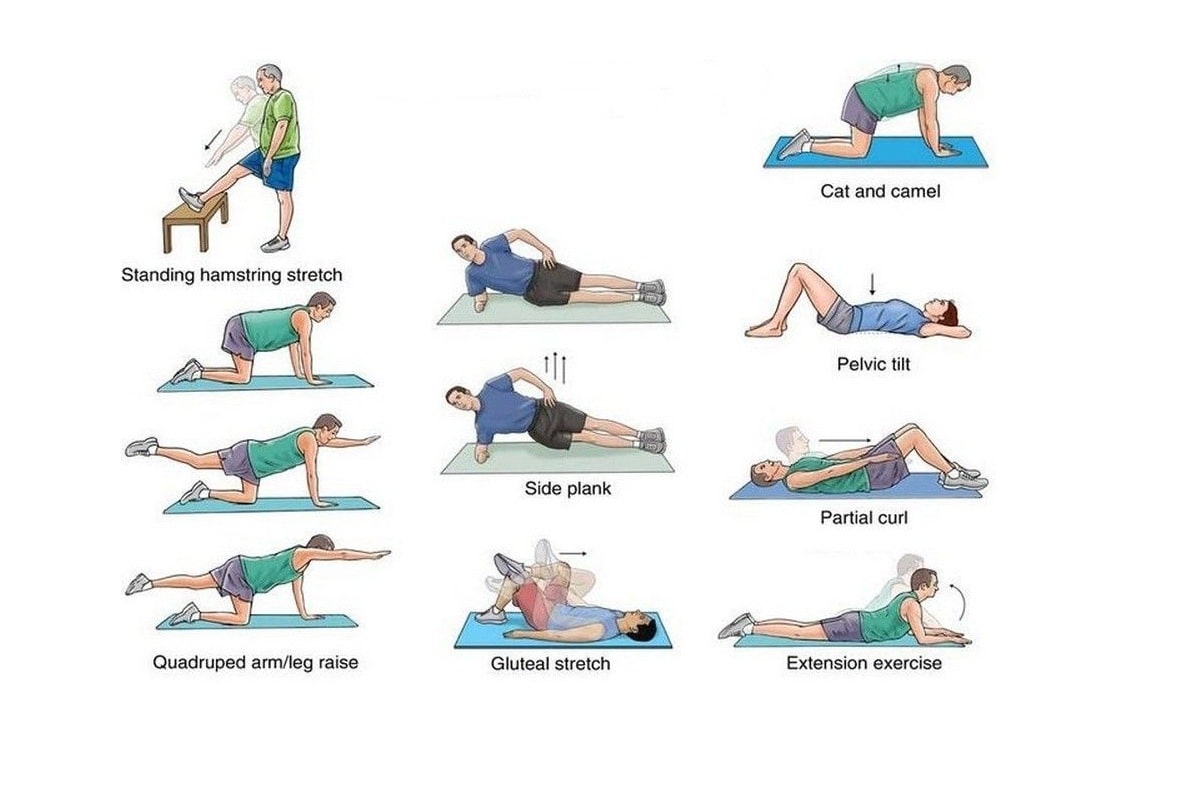 ورزش های سبک برای سیاتیک